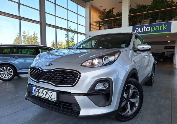 pomorskie Kia Sportage cena 104900 przebieg: 64923, rok produkcji 2021 z Milicz